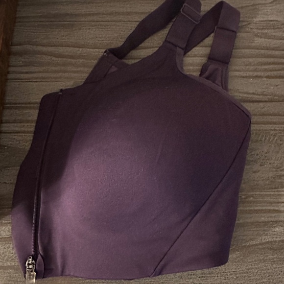 All in Motion Gently Used 40DD (Runs Small)  Full Support Sports Bra in Purple - Picture 1 of 8